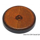 catarifrangente tondo per carrelli arancio 60mm - mattiperlapesca.com