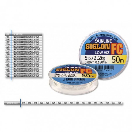 SIGLON FLUOROCARBON DIAM. 0.245 - mattiperlapesca.com