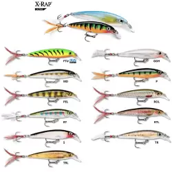 Esca Da Pesca Rapala Rippin' Rap 5cm/9g - Per Acqua Dolce, Live Roach - Foto 8