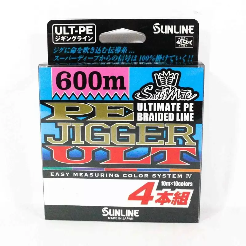 trecciato Multicolor Sunline pe jigger ult 4 600mt