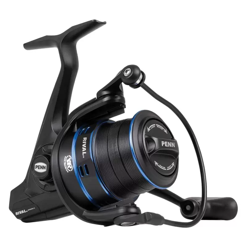 Mulinello Penn RIVAL 7000LC BLUE SURF PACK 3  bobine borsa in eva surfcasting carpfishing