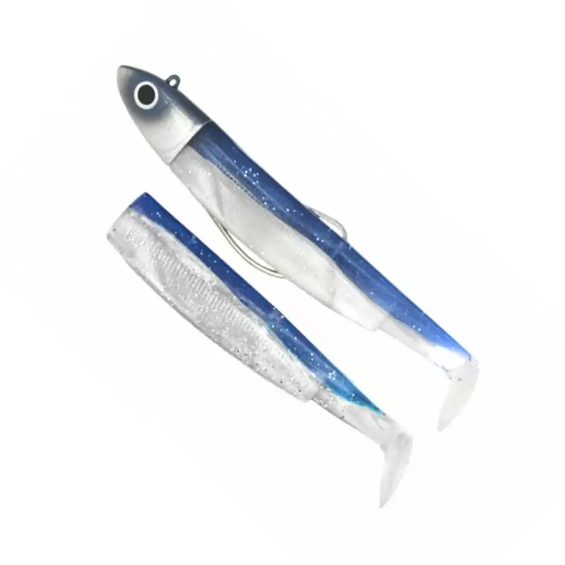 Artificiale Siliconico FIIISH SINGLE COMBO n°4 40gr EB spinning pesche verticali