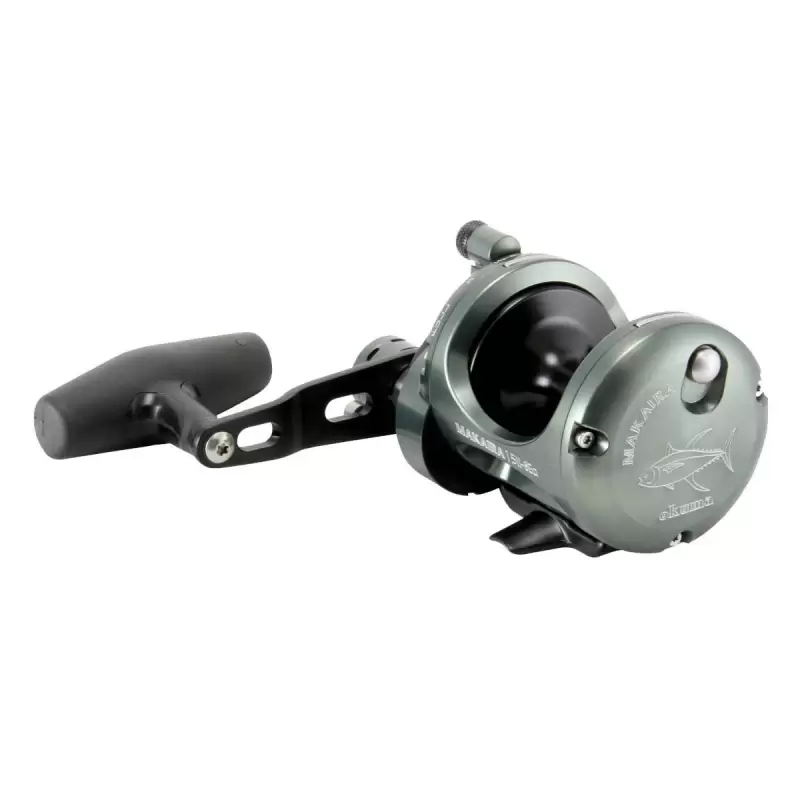 Okuma Makaira 16II SEa Gun Smoke MK-16IISEA pesca top shot tonno drifting