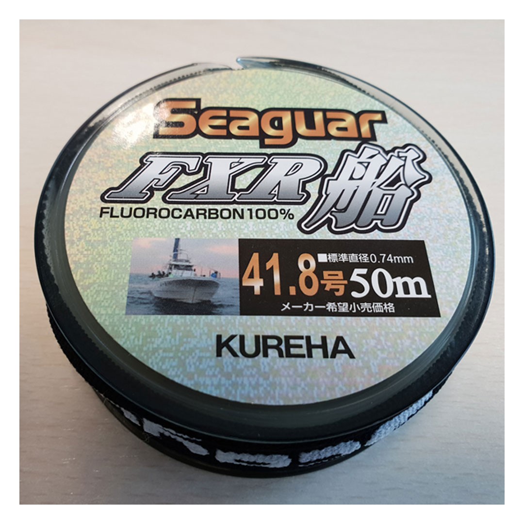 Fluorocarbon Seaguar FXR 50mt 0,185mm bolentino pesca all'inglese