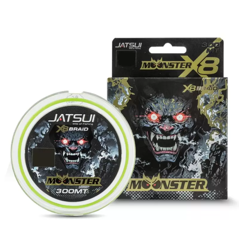 Jatsui Moonster Braid Green 150 mt