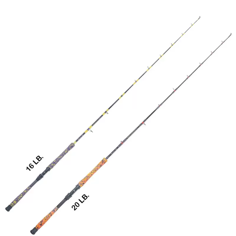 Canna da traina Captain J. Dentex Sniper 6'7 16 lb Acid
