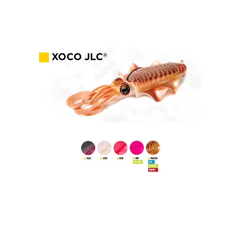 Esca artificiale softbait Xoco JLC 50 GR COL. RGW slowjigging