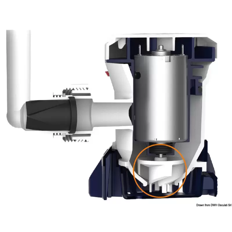 Pompa Sentina Attwood Tsunami MK2 T800 12V 42 l