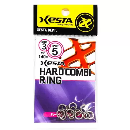 Xesta Hard Combi Ring solid-split Slow Jigging tecniche verticali