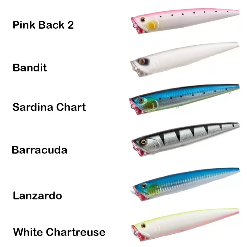 Mullet Popper pesca spinning grossi predatori