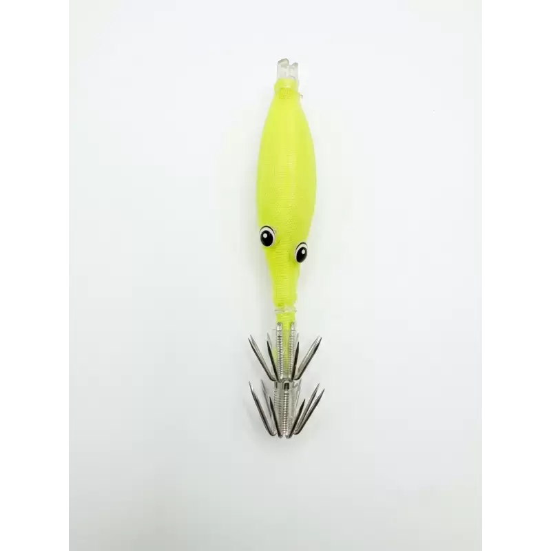 Artificiale pesca al calamaro dalla barca Ogu Soft Giallone