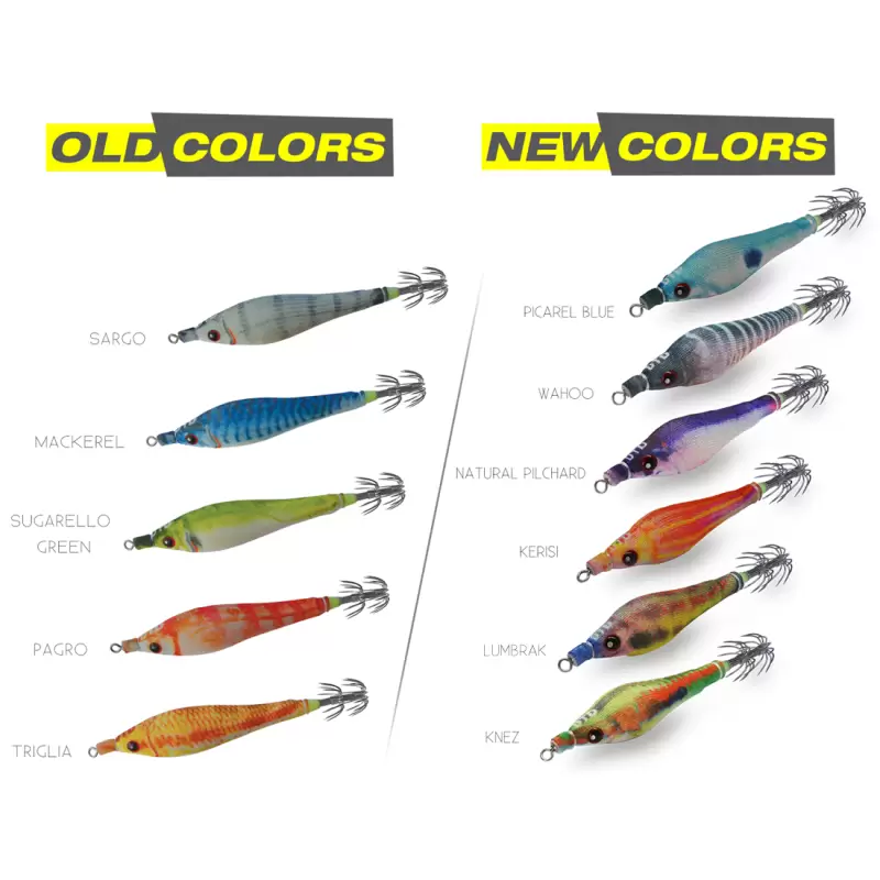 Nuove colorazioni per gli artificiali DTD Soft Real Fish New Generation