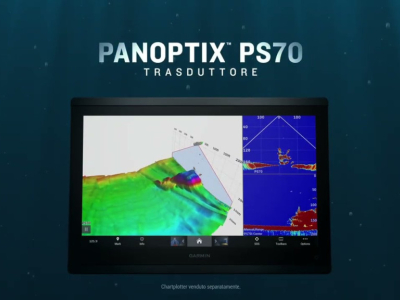 GARMIN PANOPTIX PS70, TEST IN MARE