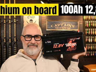 100 Amp Litio LiTime   I servizi della barca con il litio